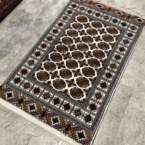 فرش دستباف ترکمنی ماری گول طرح 108