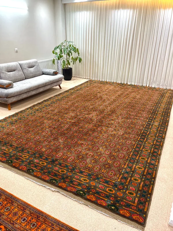 فرش چوچه گول کد CH200200-EL106 - ابعاد 2 در 2 متر