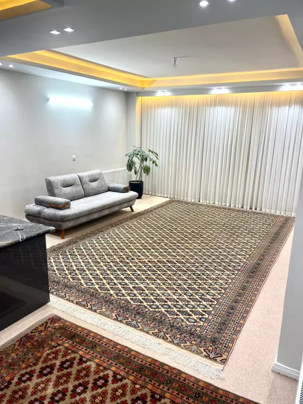 فرش قفسه گول کد QA300400-EL102 – ابعاد 3 در 4 متر - Image 2
