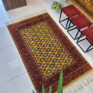 فرش دستباف قفسه گول طرح 106