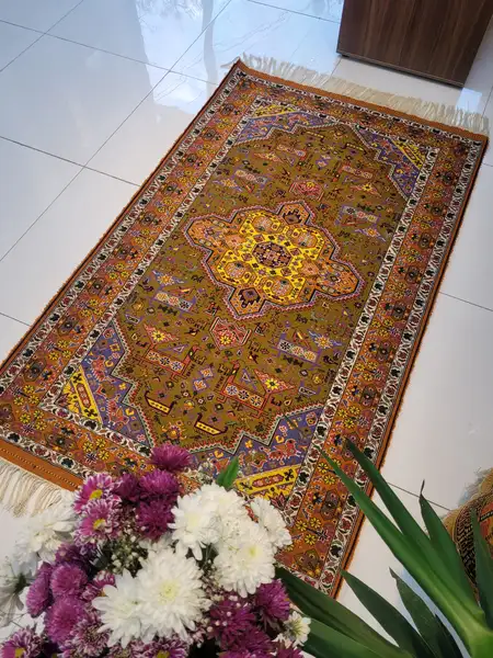 فرش دستباف ترکمنی قشقایی