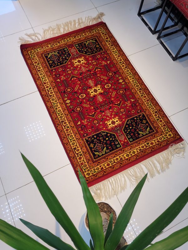 فرش قشقایی کد QQ100150-EL120 – ابعاد 1 در 1.5 متر