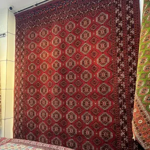 فرش دستباف ترکمنی کجاوه گل