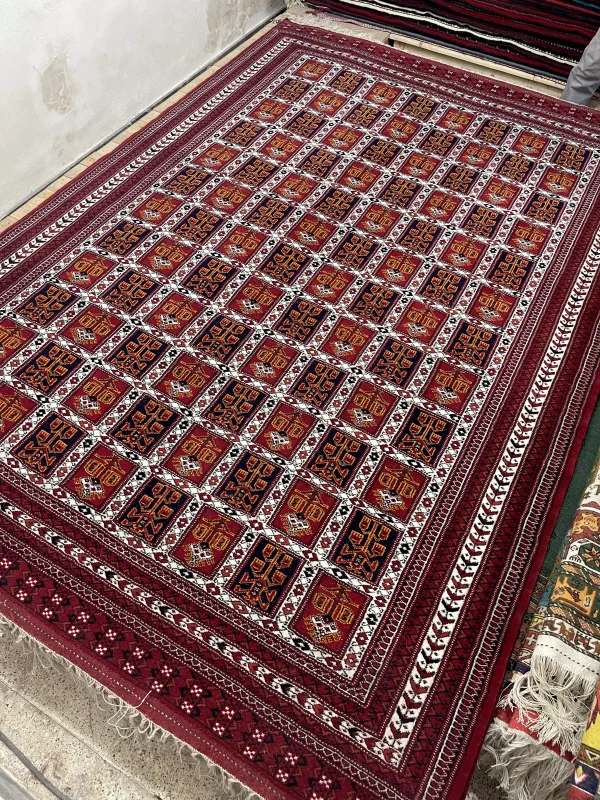 فرش دستباف خشتی بختیاری طرح 102 سایز ۲×۳ متر