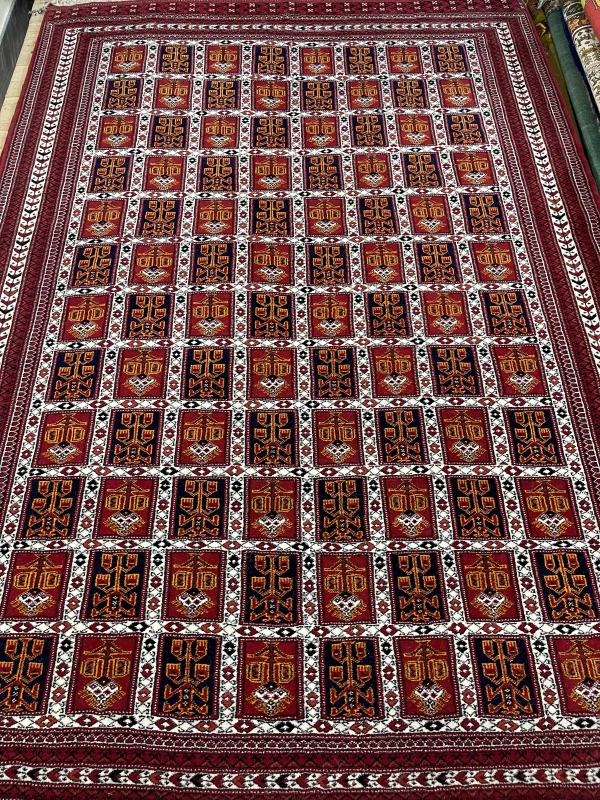 فرش دستباف خشتی بختیاری طرح 102 سایز ۲×۳ متر