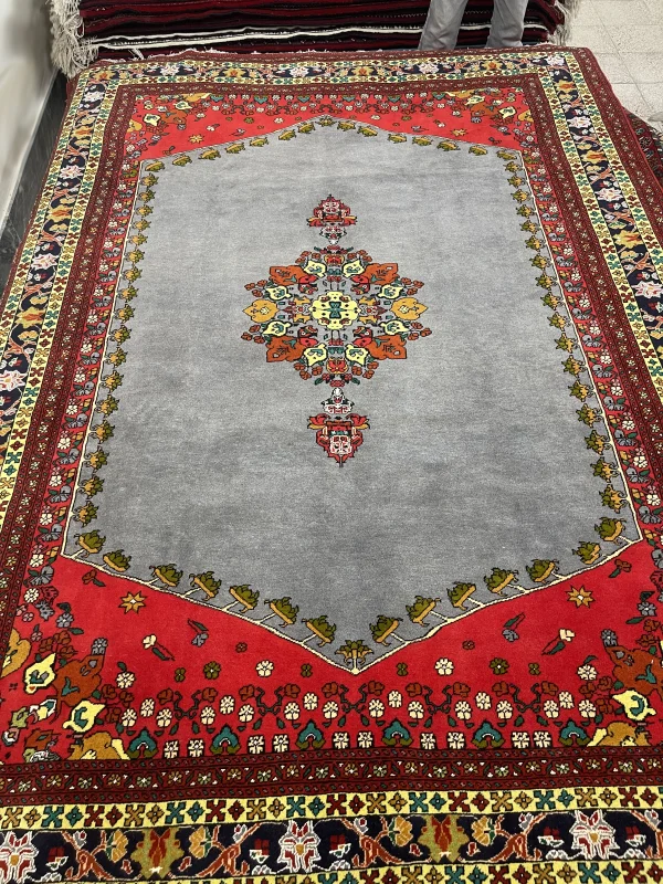 فرش دستباف قشقایی طرح 128 سایز ۲×۳ متر