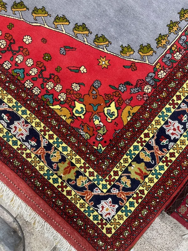 فرش دستباف قشقایی طرح 128 سایز ۲×۳ متر