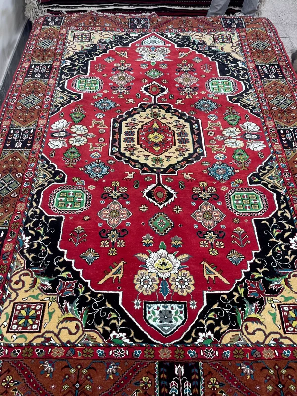 فرش دستباف قشقایی طرح 129 سایز ۲×۳ متر