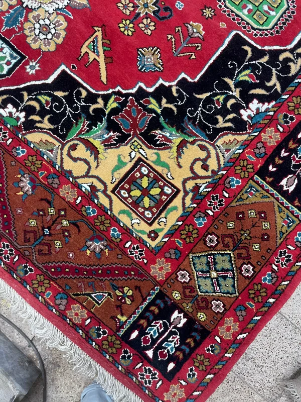 فرش دستباف قشقایی طرح 129 سایز ۲×۳ متر