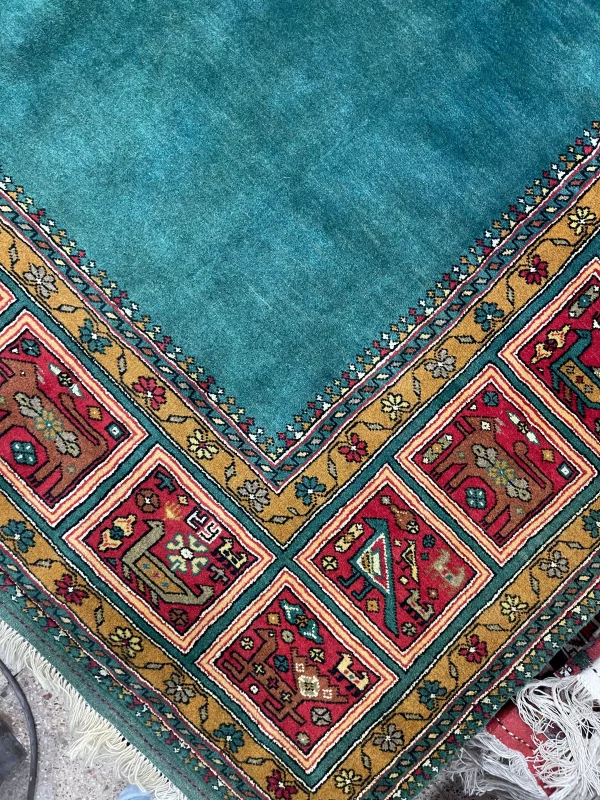 فرش دستباف قشقایی طرح 130 سایز ۲×۳ متر