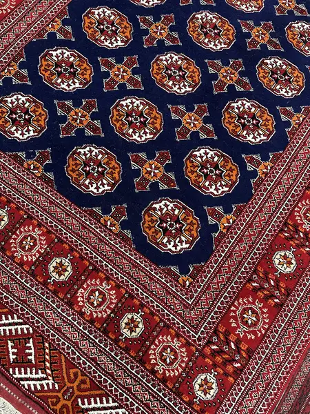 فرش دستباف ترکمنی ماری گل
